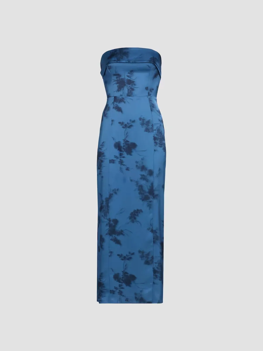 Johan Satin Cocktail Dress by Reformation