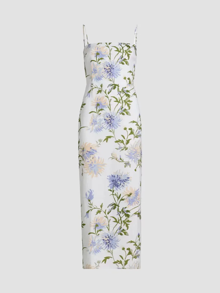 Frankie Floral Linen Maxi Dress by Reformation