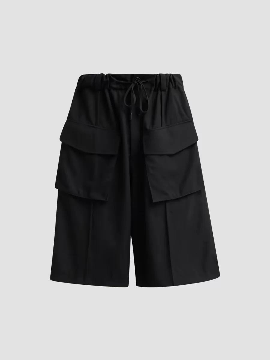 Clinton Leather Shorts by Public School