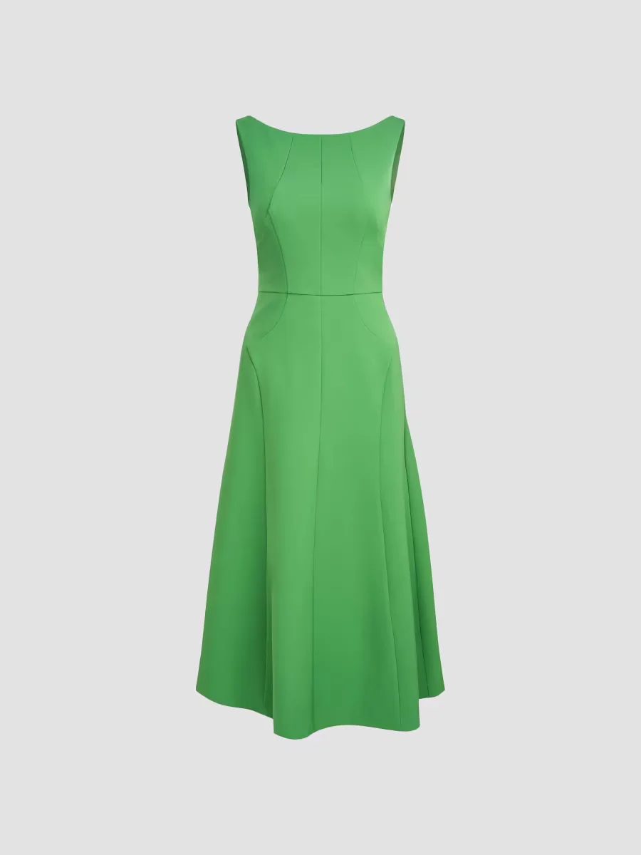 Amari Crepe Cocktail Dress by Kay Unger