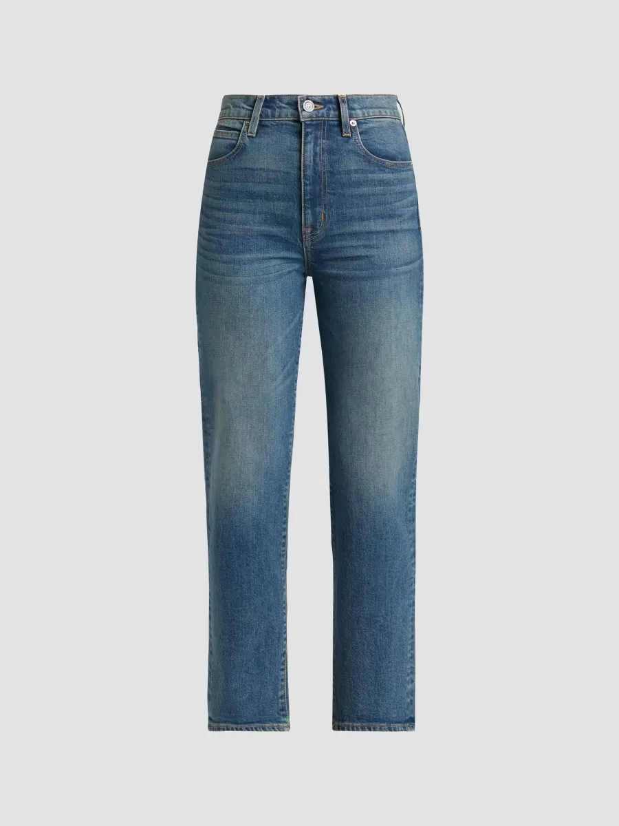 London Ankle High-Rise Slim Jeans by SLVRLAKE