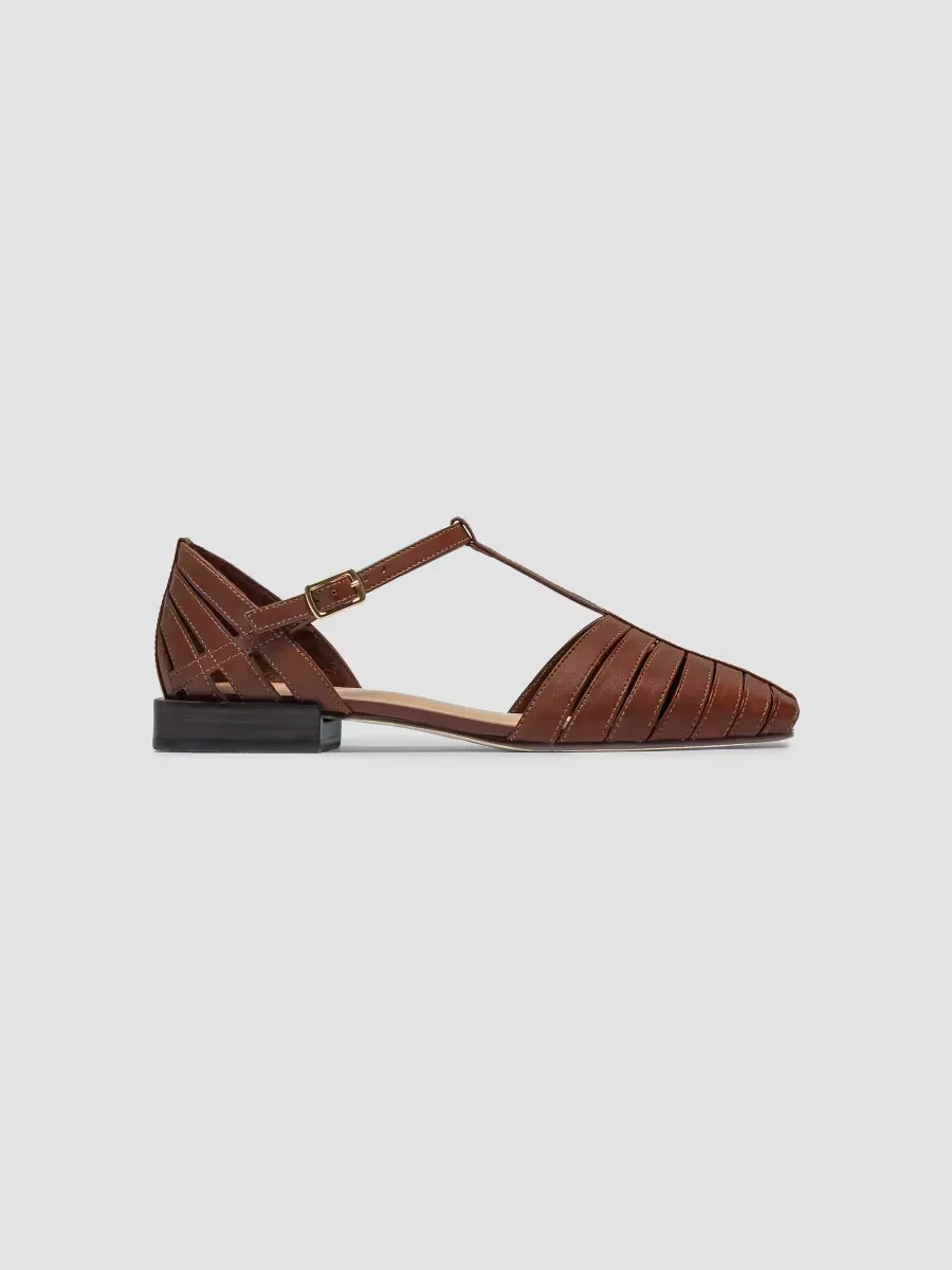 Brighton Fisherman Flat Sandals by Bernardo