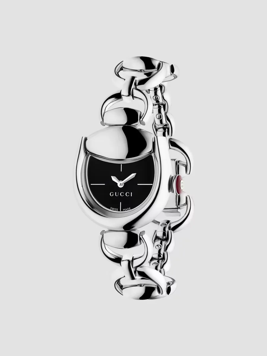 Horsebit Stainless Steel Bracelet Watch 23MM x 27MM by Gucci