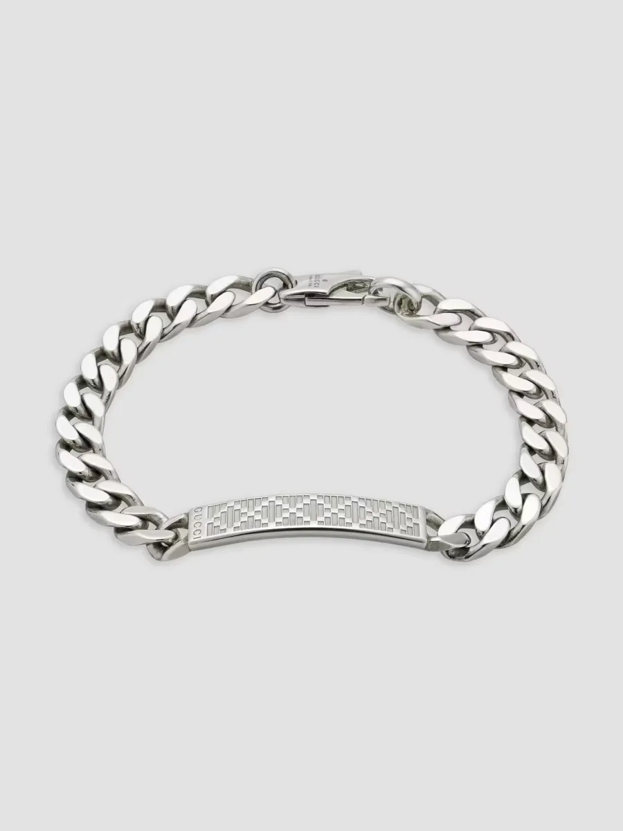 Sterling Silver & Diamante Bracelet