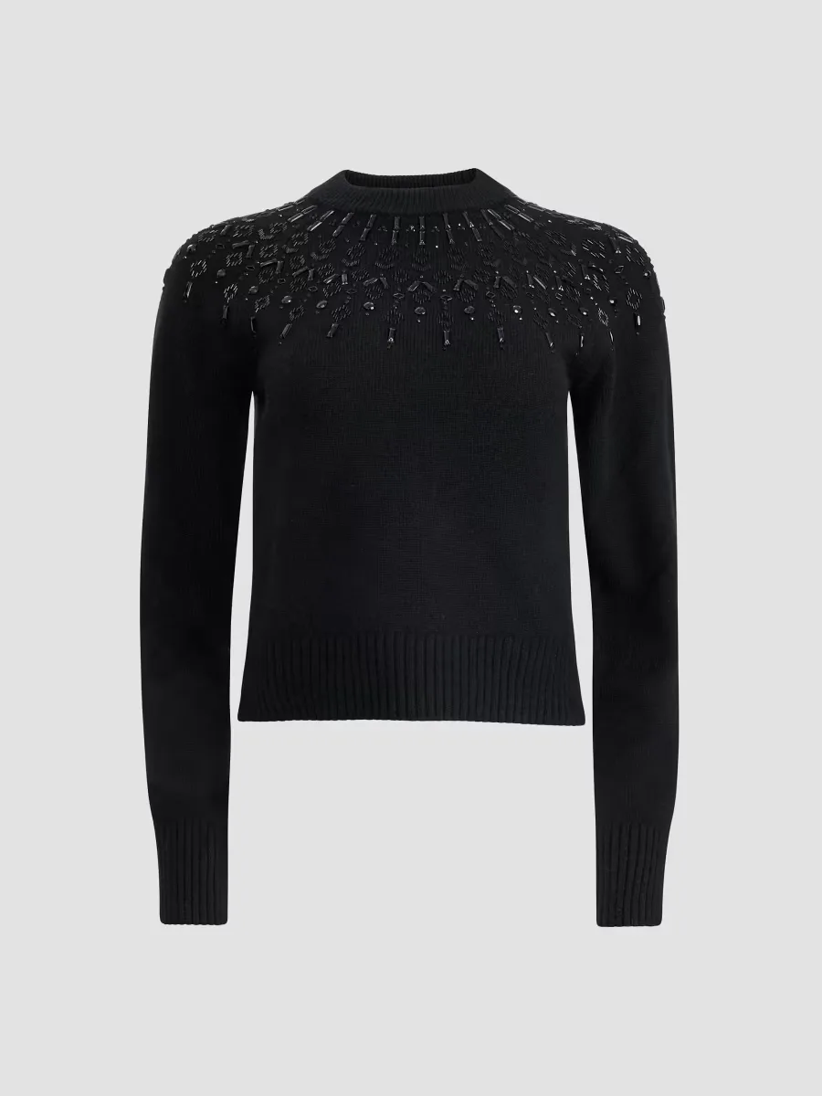 Harold Beaded Sweater by Altuzarra