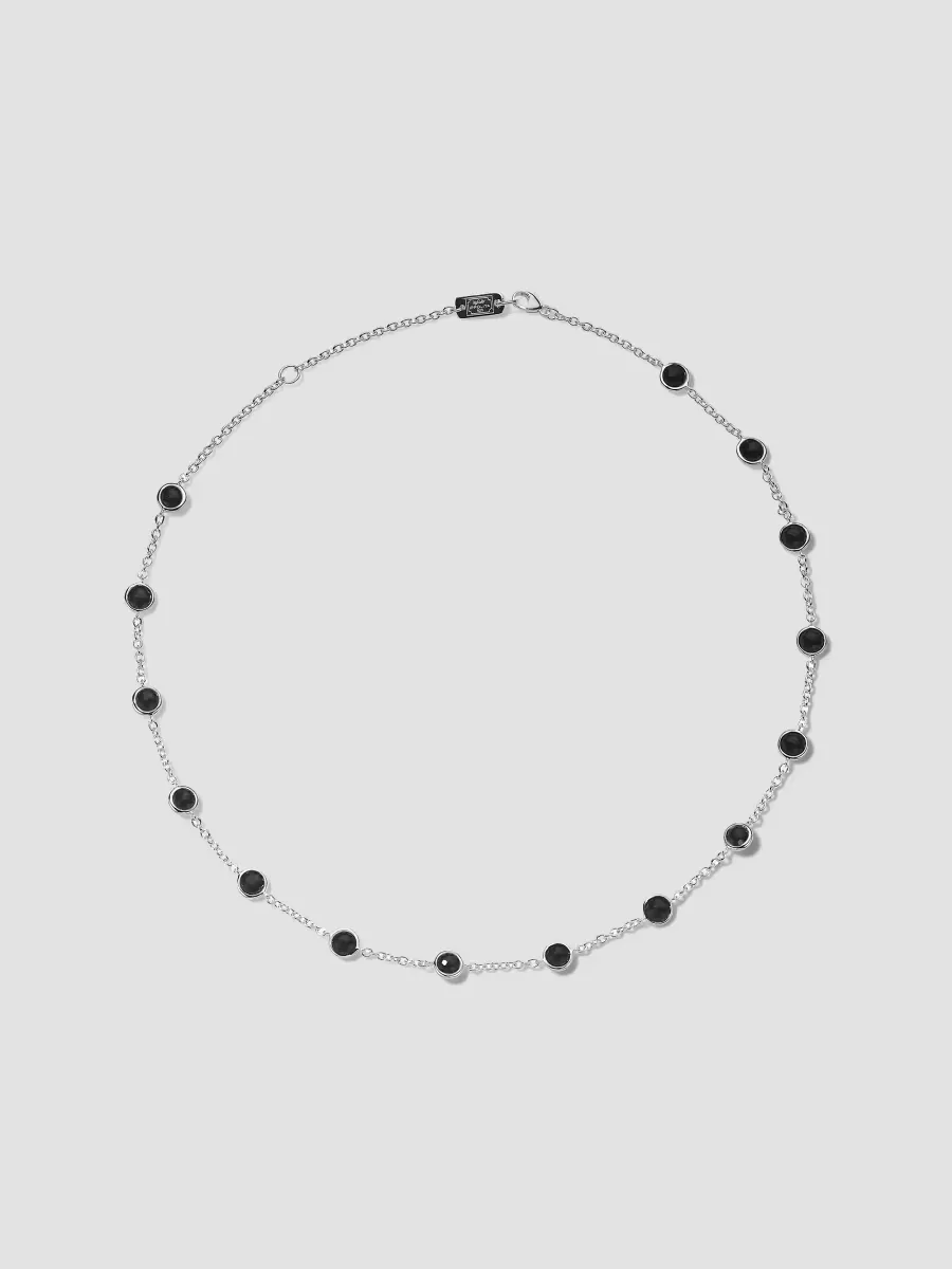 Lollipop Sterling Silver & Mother-Of-Pearl Station Collar Necklace by Ippolita