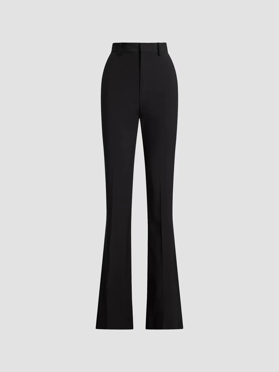 Ralph Lauren Collection Wrigley Wool-Blend Boot-Cut Pants by Ralph Lauren