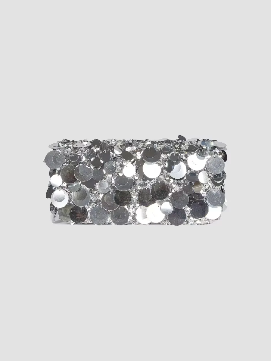 Sequin & Pailette Shoulder Bag by Rabanne