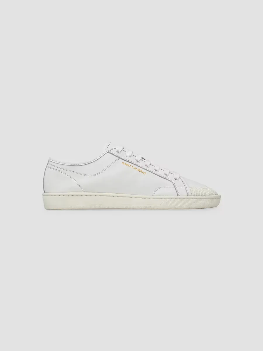 Gym Sneakers in Smooth Leather