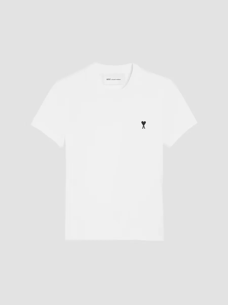 Logo Cotton T-Shirt by AMI Paris