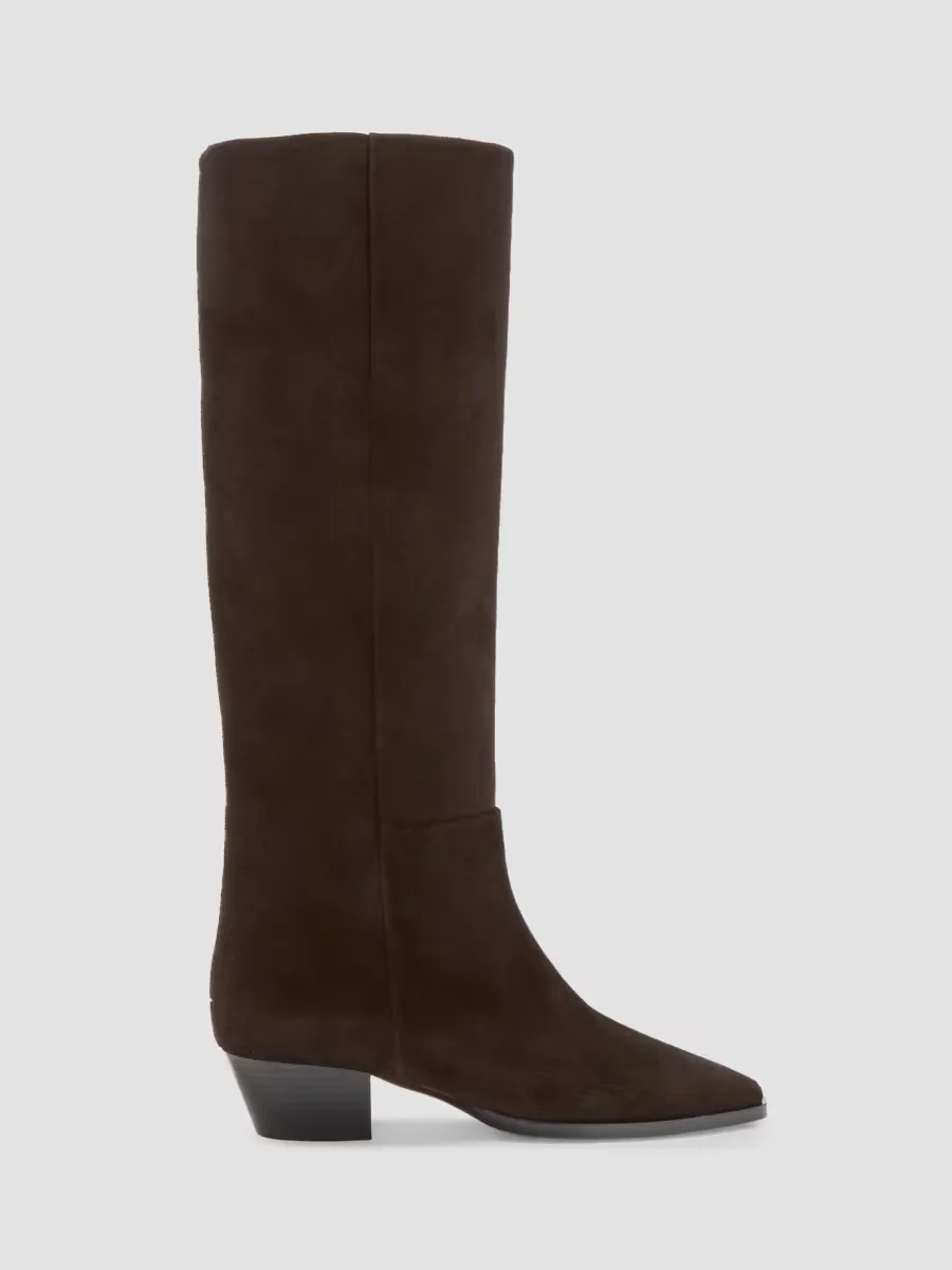 Medea 90MM Suede Knee-High Boots