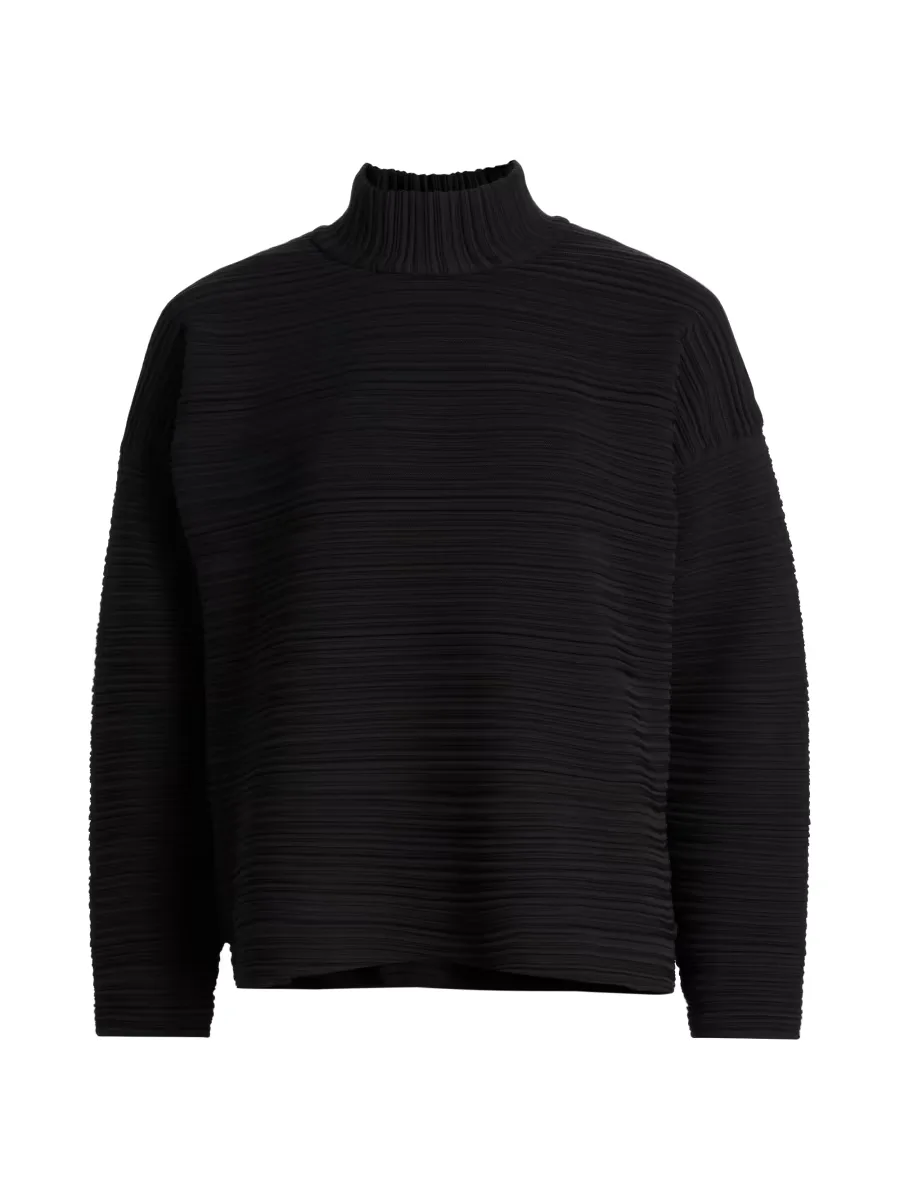 Crepe Knit Top by Pleats Please Issey Miyake