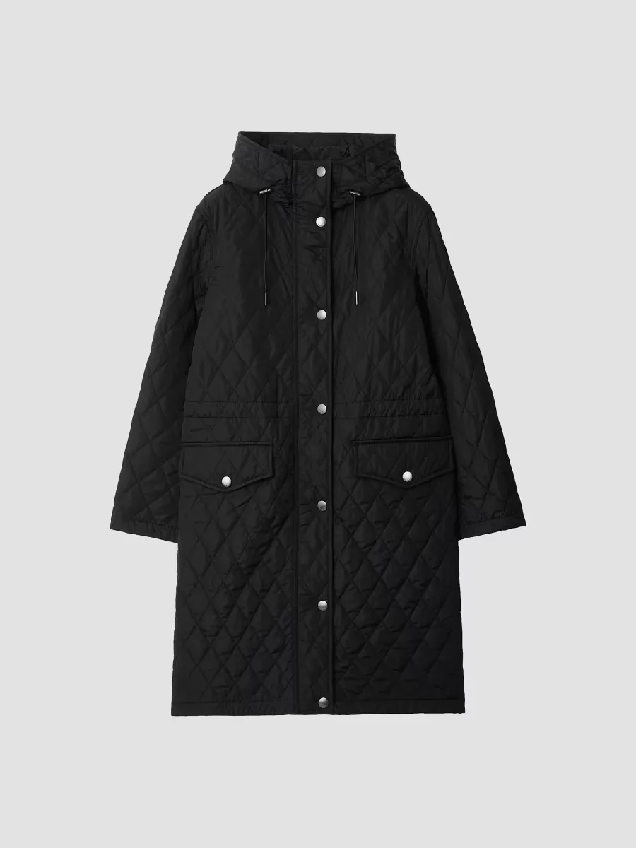 Hillgate Quilted Coat by Burberry