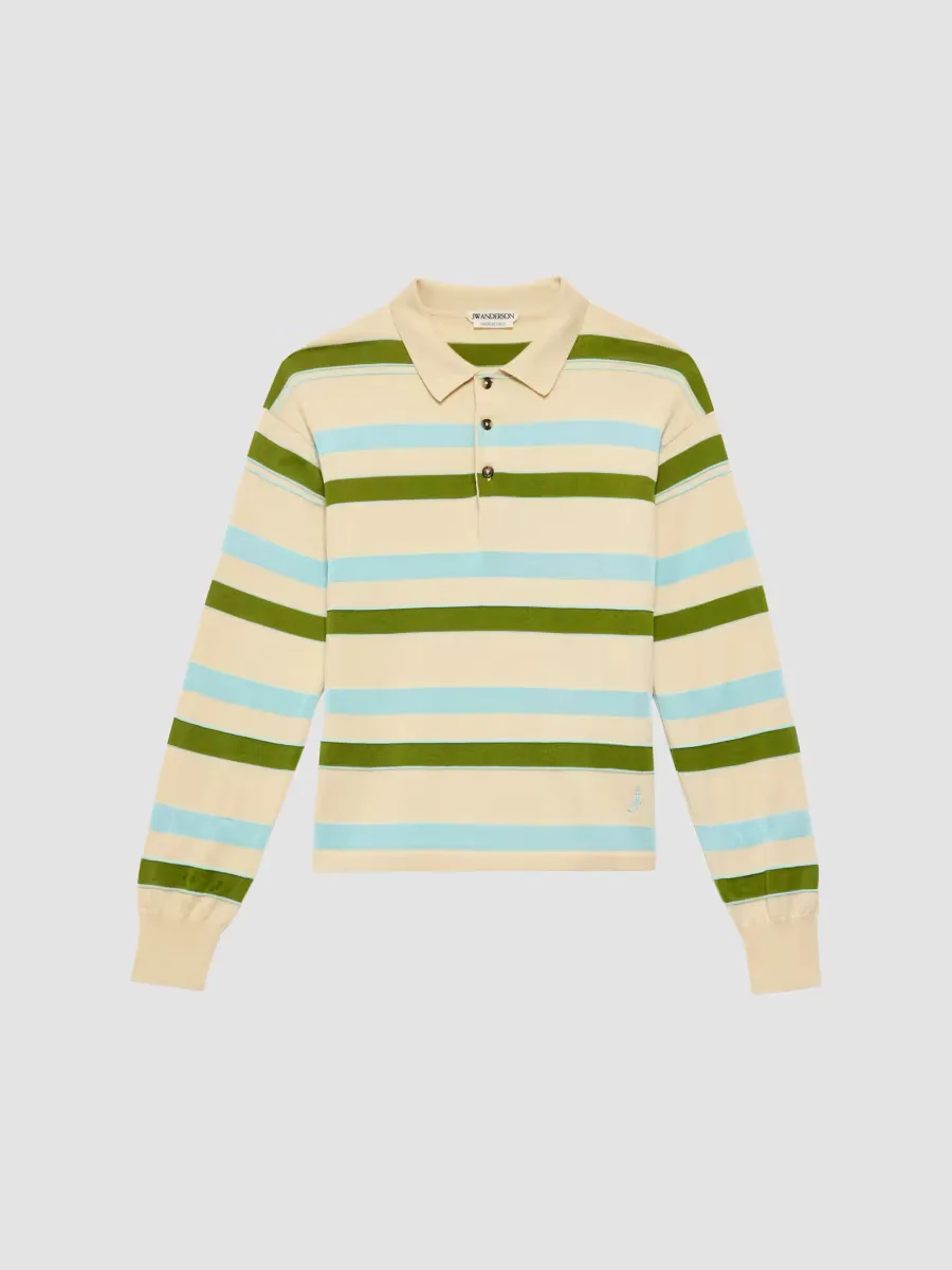 Rugby Knit Polo Shirt by JW Anderson
