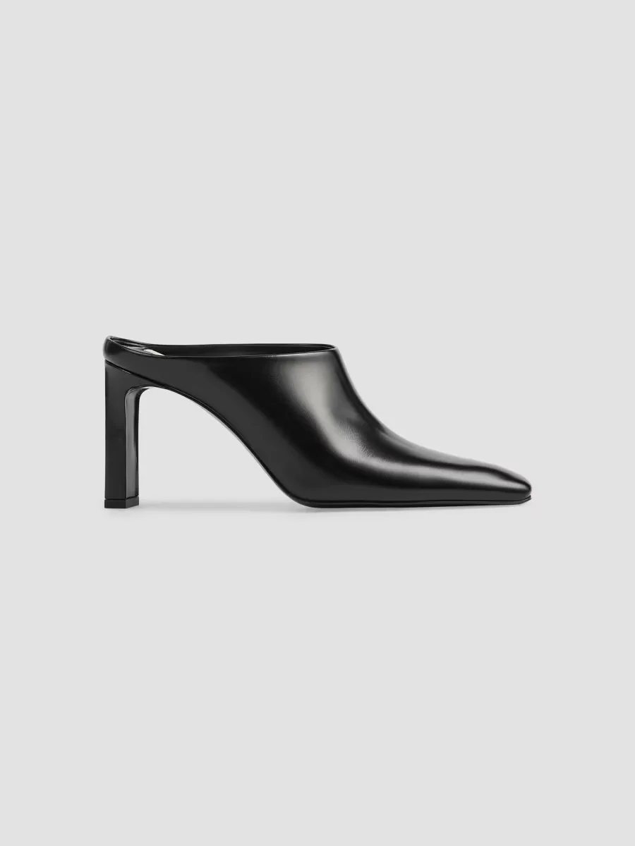 Bar 85MM Box-Leather Mules by Totême