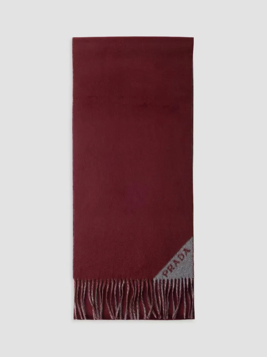 Double Cashmere Scarf by Prada
