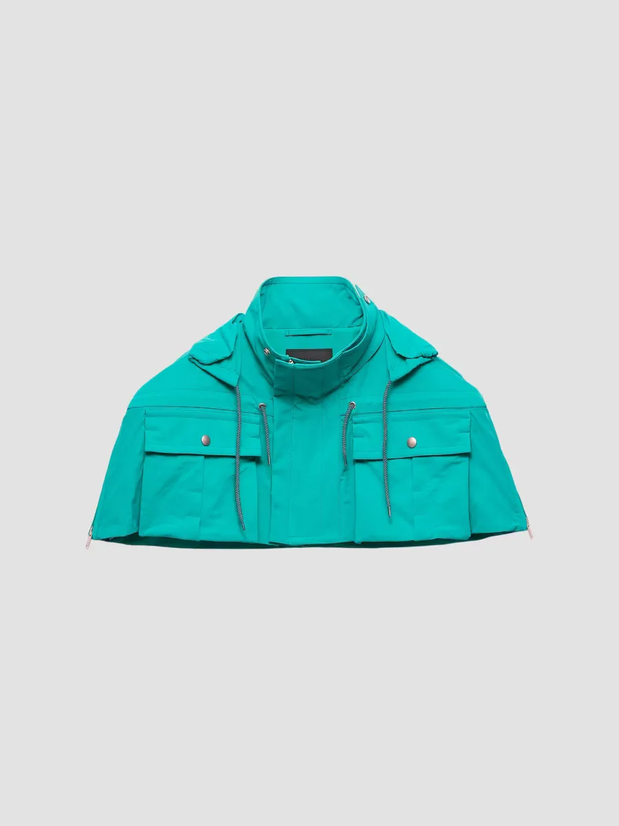 Technical Fabric Capelet by Prada