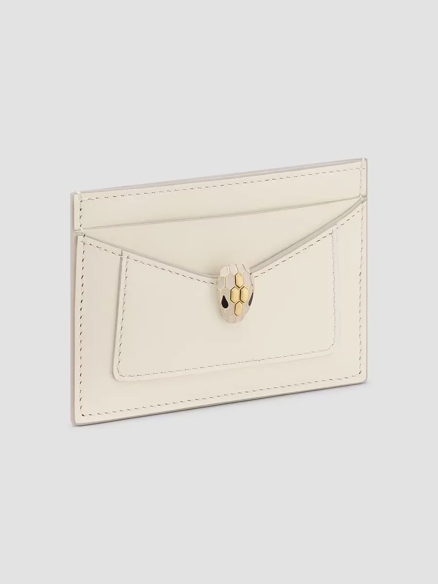 Serpenti Forever Leather Card Case by BVLGARI