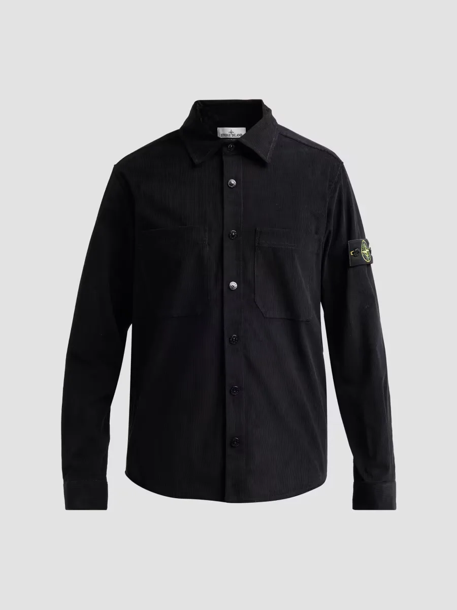 Camicia Cotton Corduroy Shirt by Stone Island