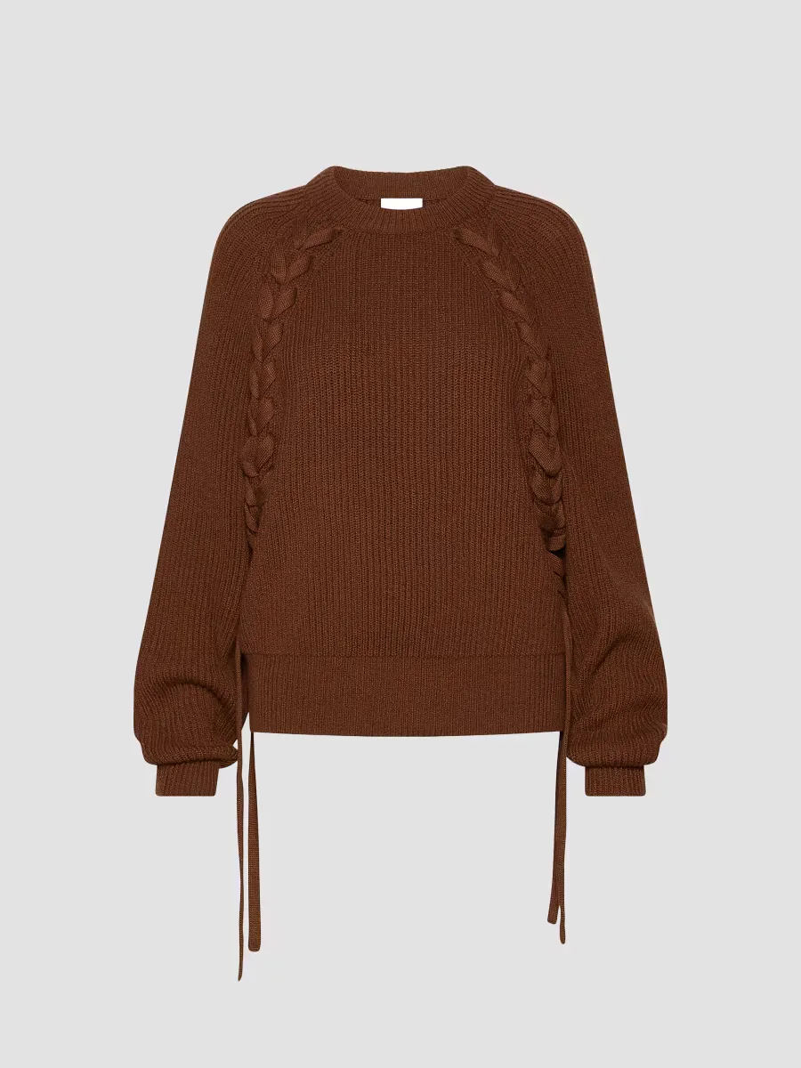 Pure Wool Fishermans Rib Jumper by Marella