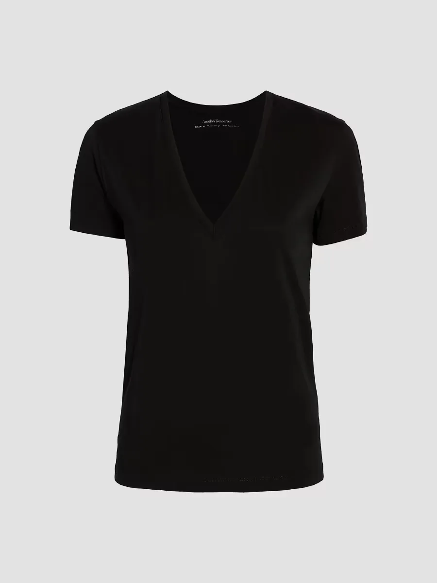 V-Neck Tee by Another Tomorrow
