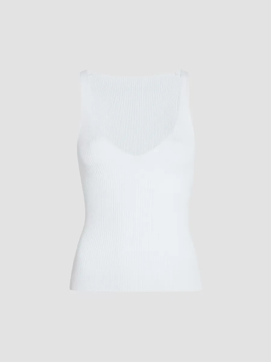 Deep V Tank Knit by Another Tomorrow