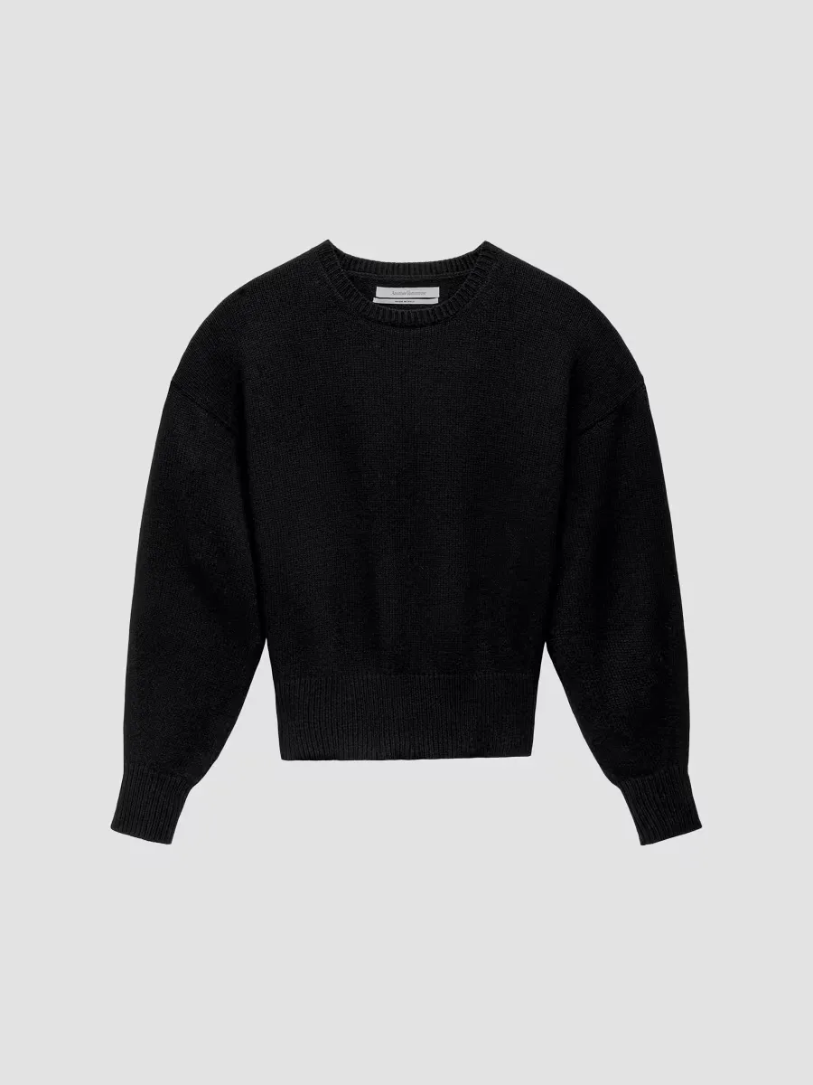 Cashmere Knit Sweatshirt by Another Tomorrow