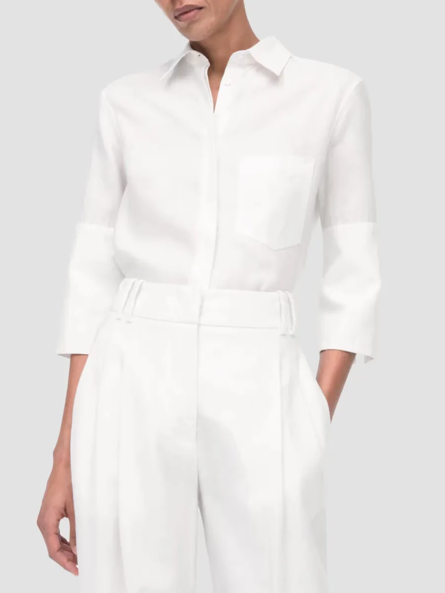 French Cuff Blouse by Another Tomorrow