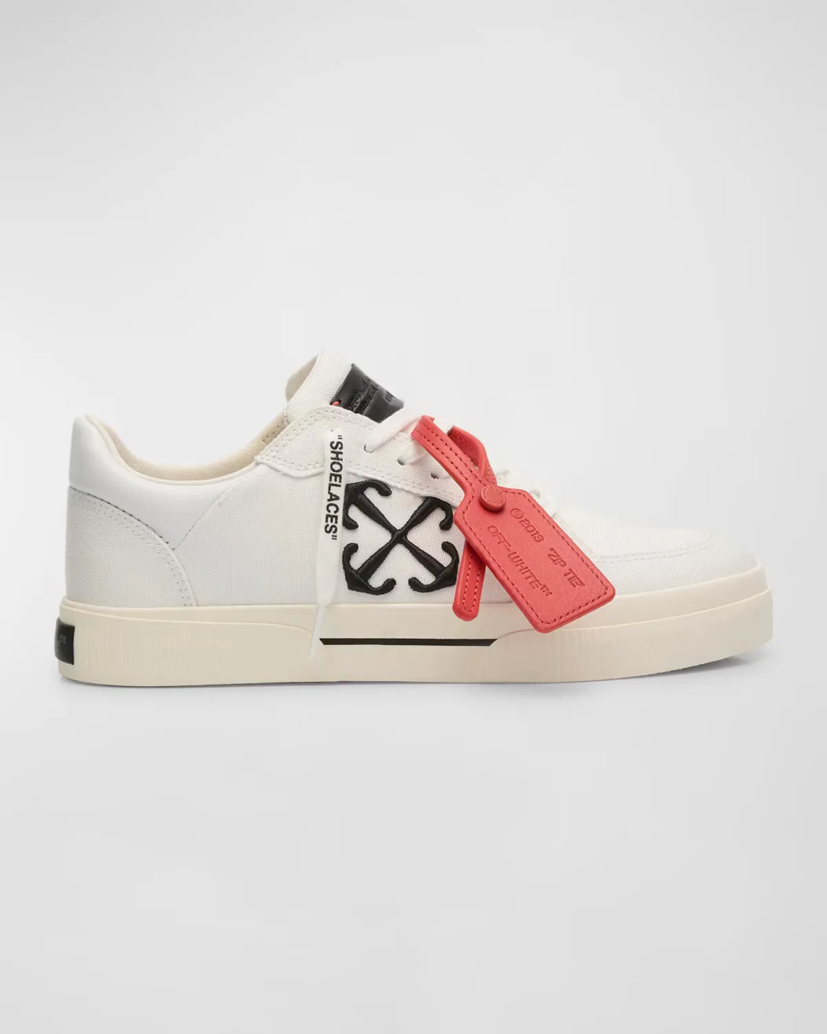 Vulcanized Canvas Low-Top Sneakers by Off-White