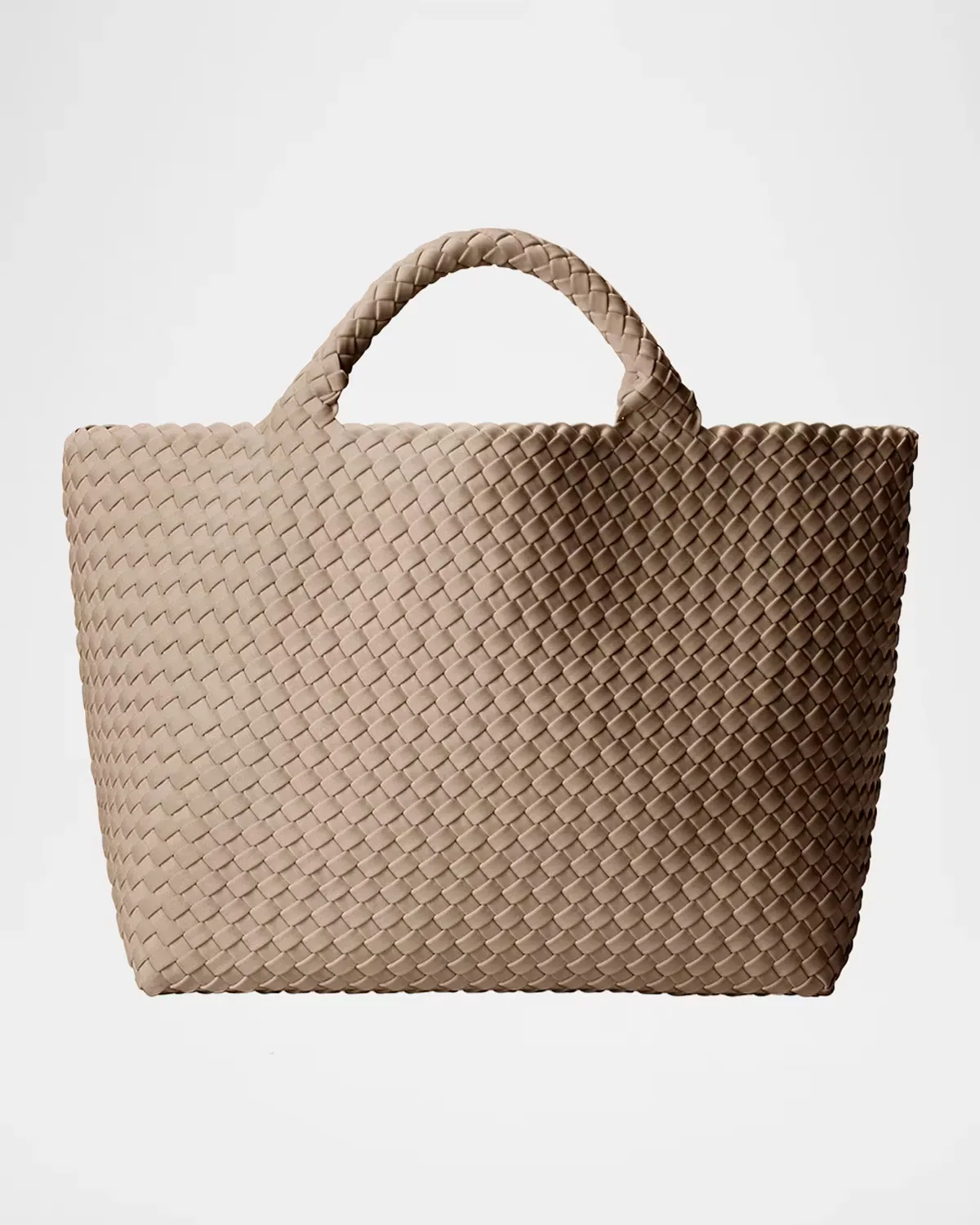 St. Barths Medium Woven Neoprene Tote Bag by NAGHEDI