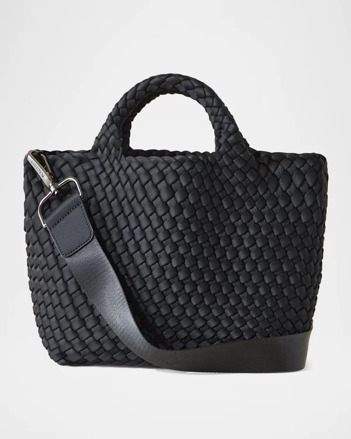 St. Barths Small Woven Neoprene Tote Bag by NAGHEDI