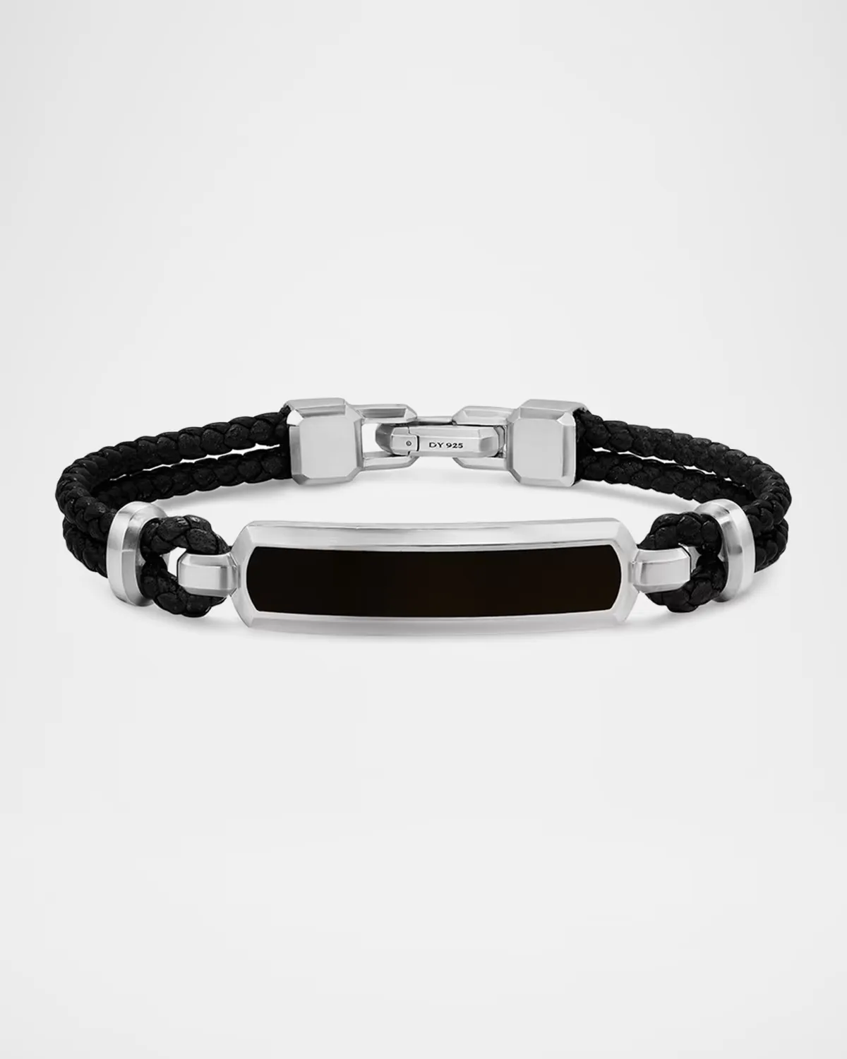 Streamline Leather Bracelet with Sterling Silver, 10mm by David Yurman