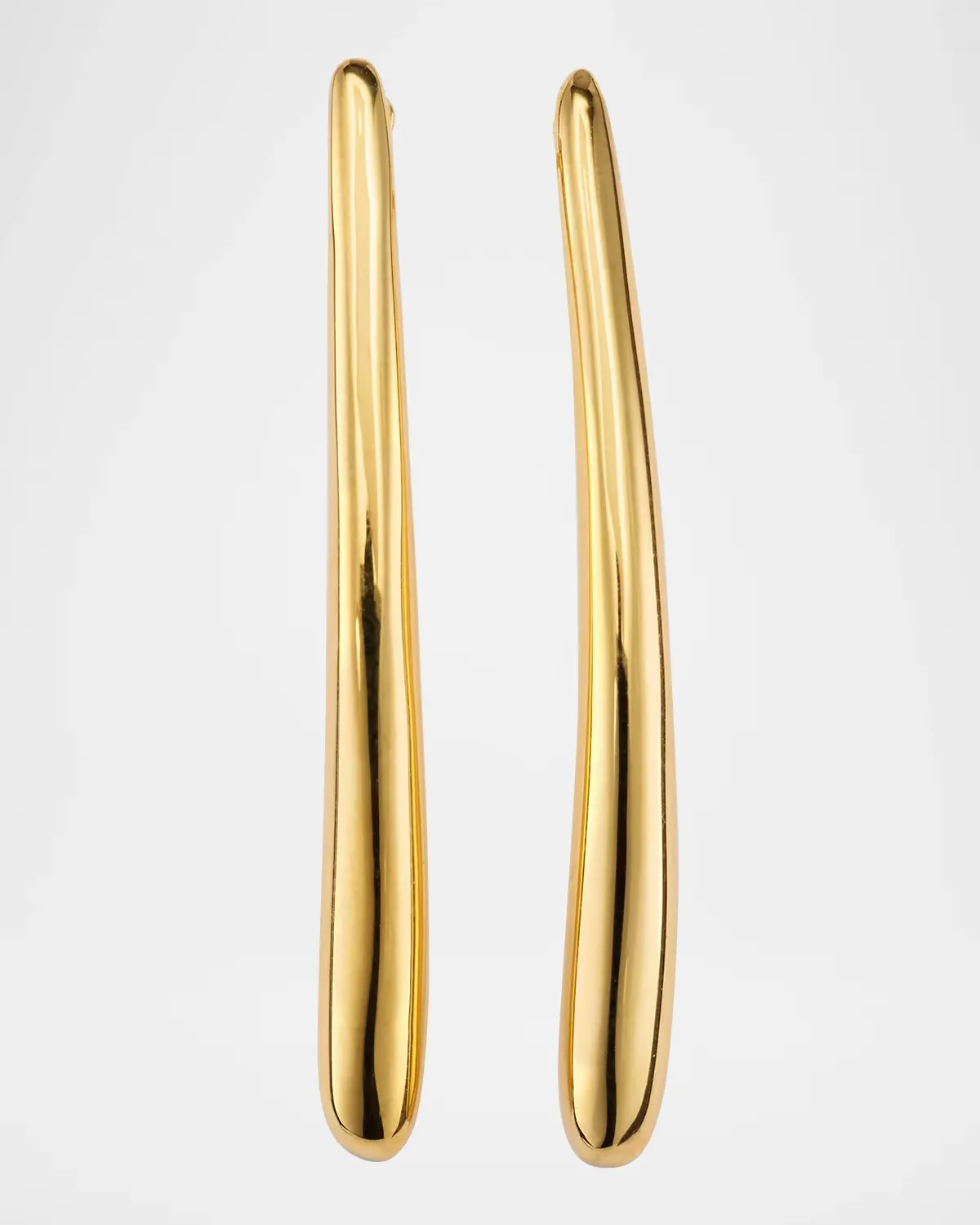 Golden Dreams 18K Yellow Gold Bar Earrings by Lisa Nik