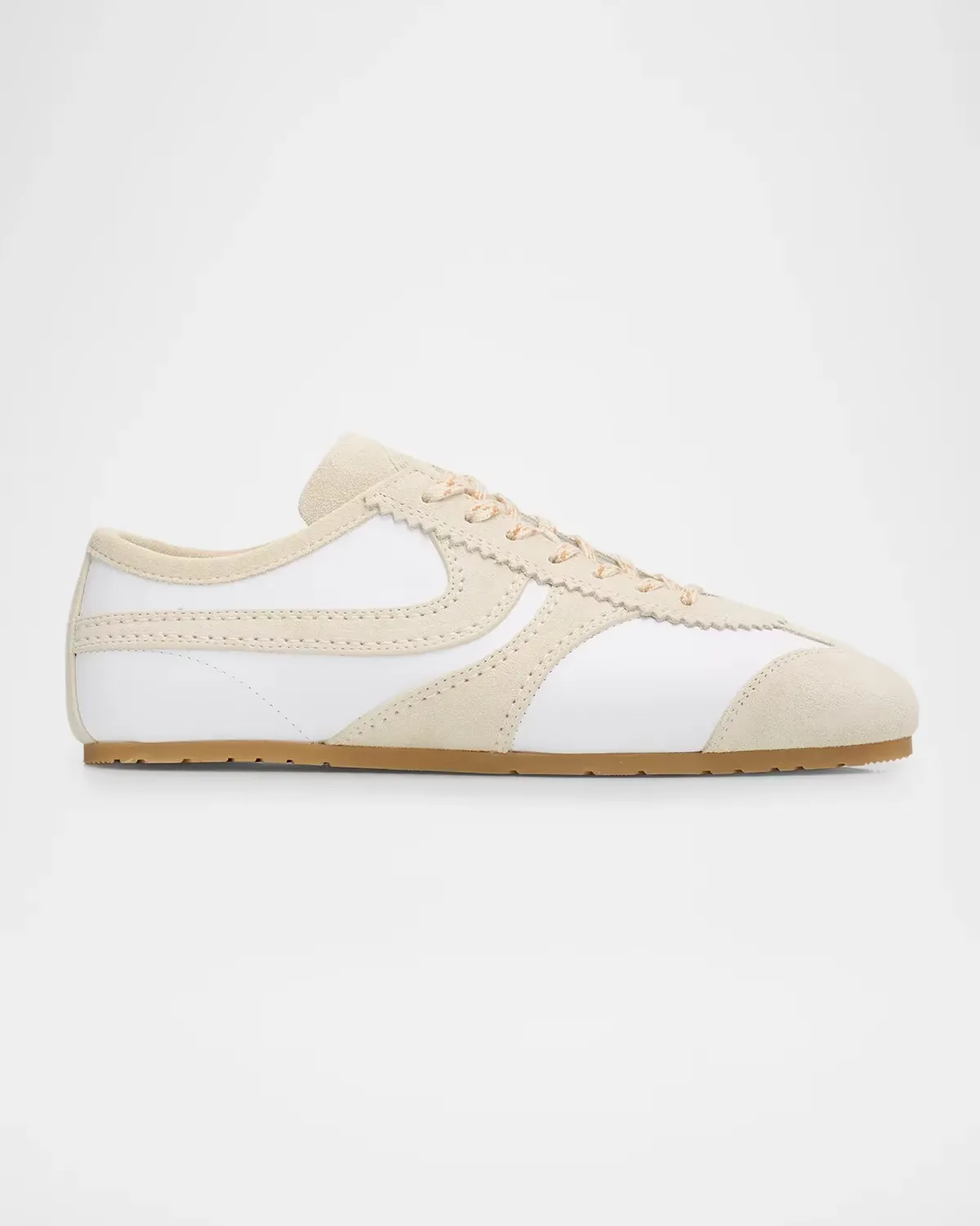 Dustin Mixed Leather Retro Runner Sneakers by Dries Van Noten