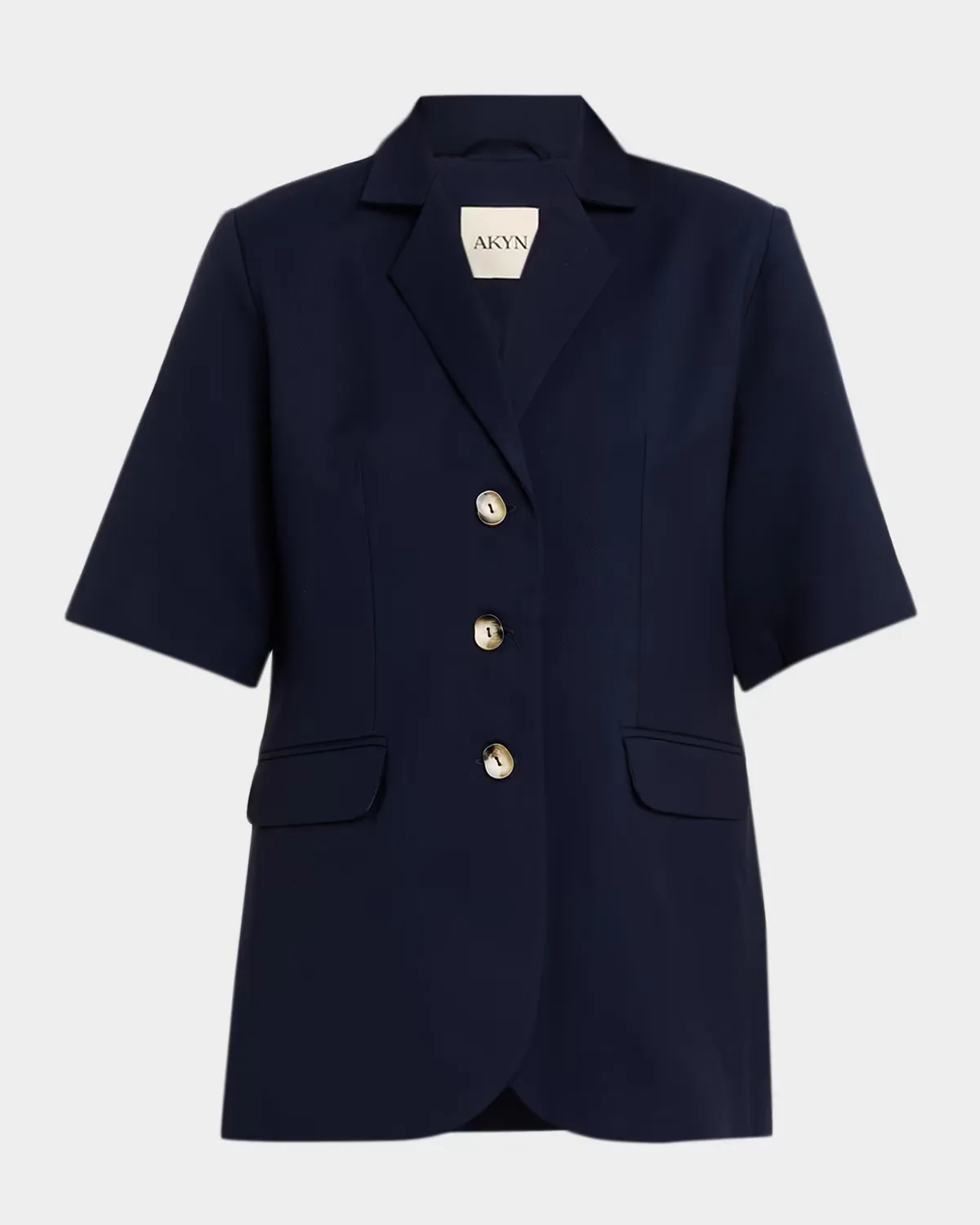 Amelia Short-Sleeve Blazer by Akyn Studio