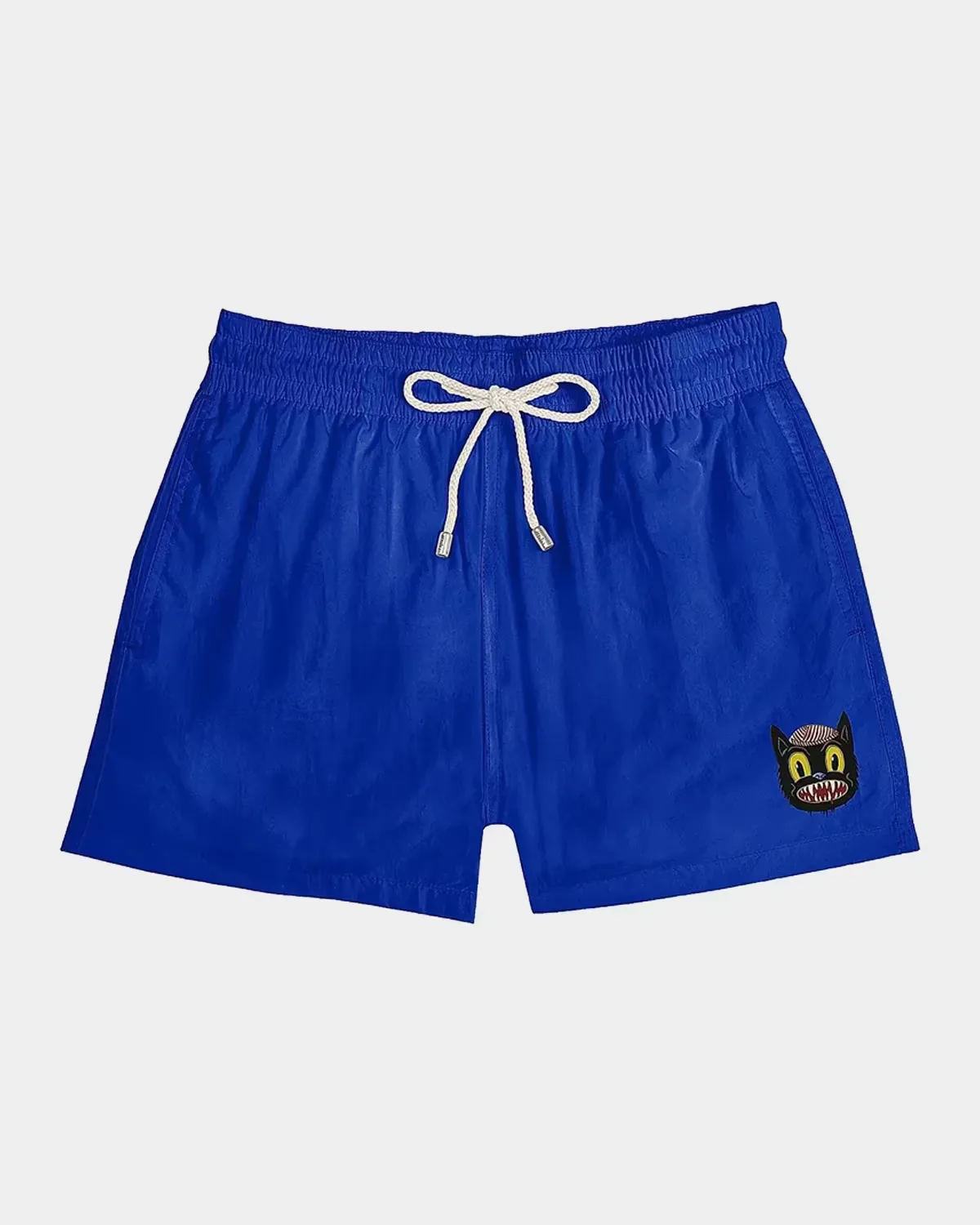 Small Cat Drawstring Swim Shorts by ARRELS
