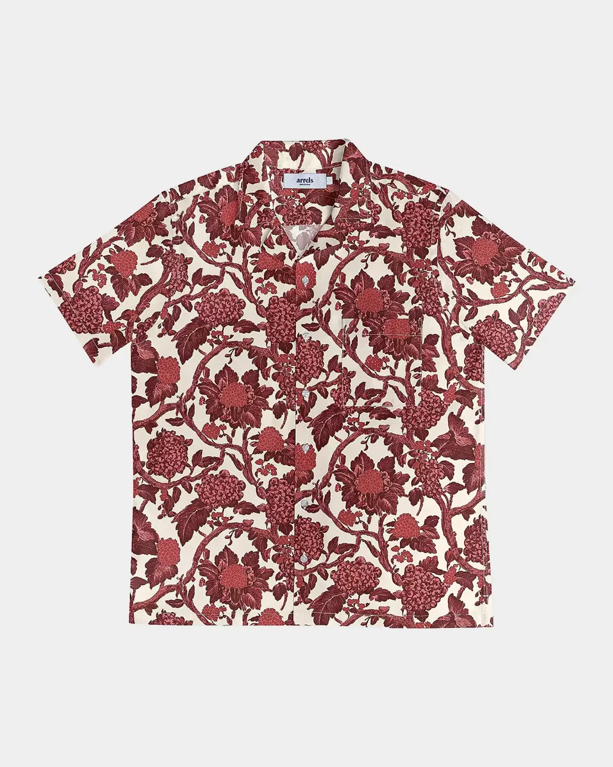 Floral Regular-Fit Camp Shirt by ARRELS