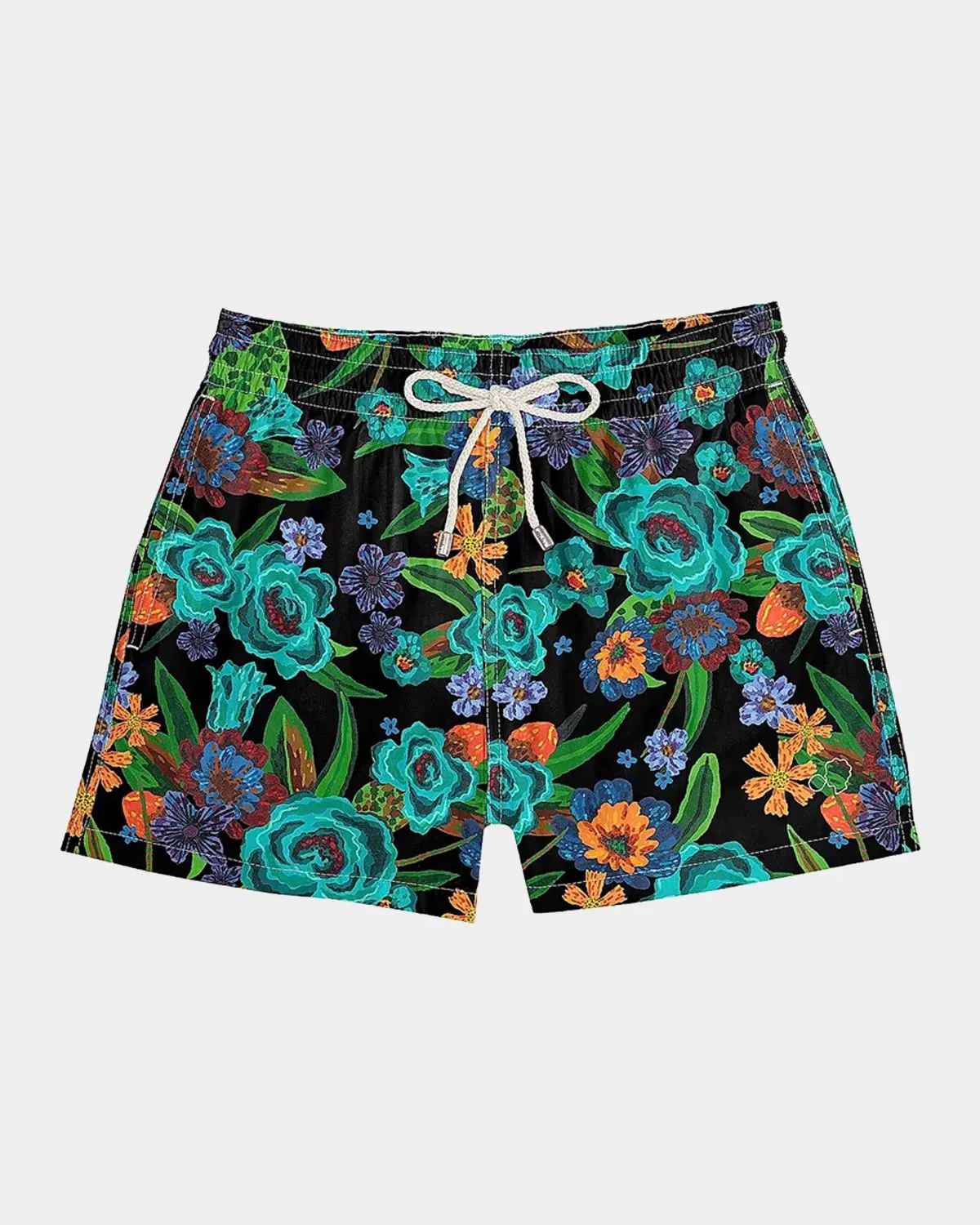 Painterly Floral Regular-Fit Swim Shorts by ARRELS