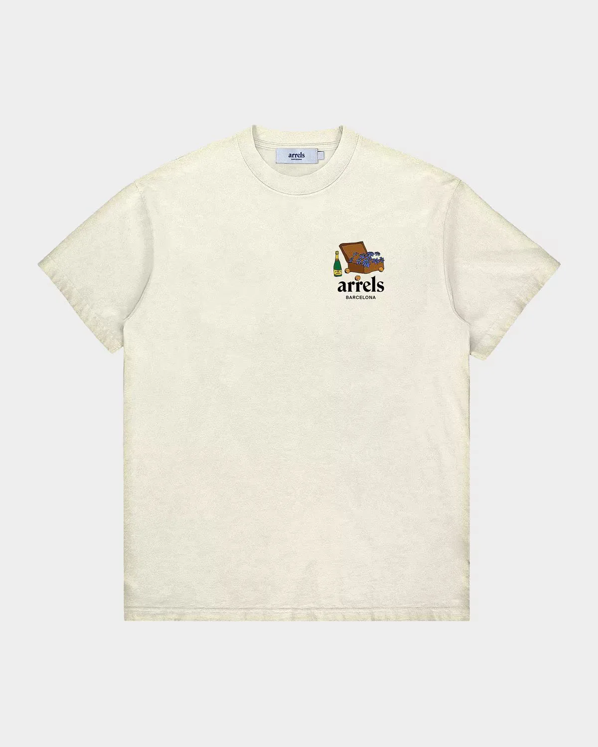 Stereo Graphic Cotton T-Shirt by ARRELS
