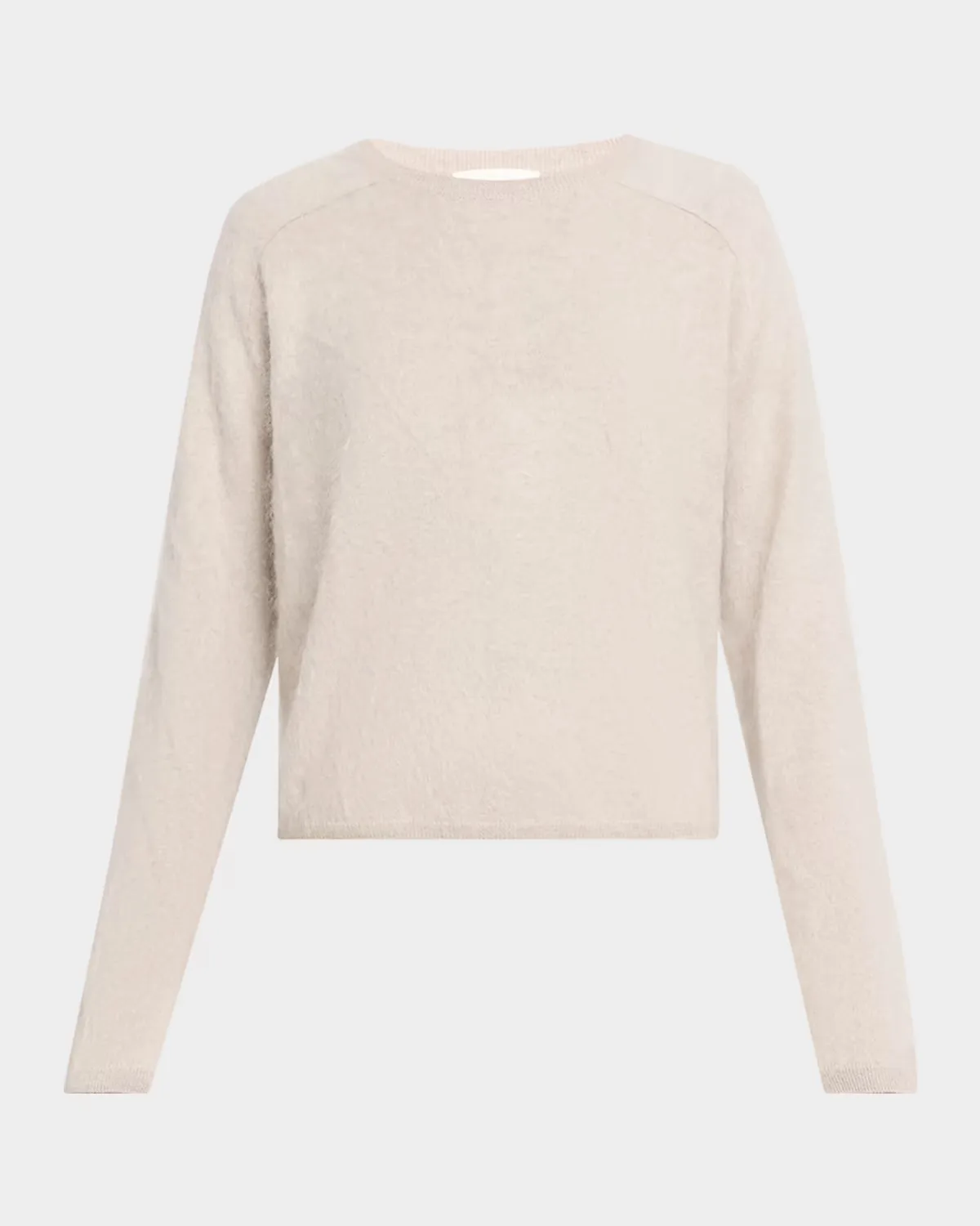 Lexia Mock-Neck Cashmere Short-Sleeve Sweater by Lisa Yang