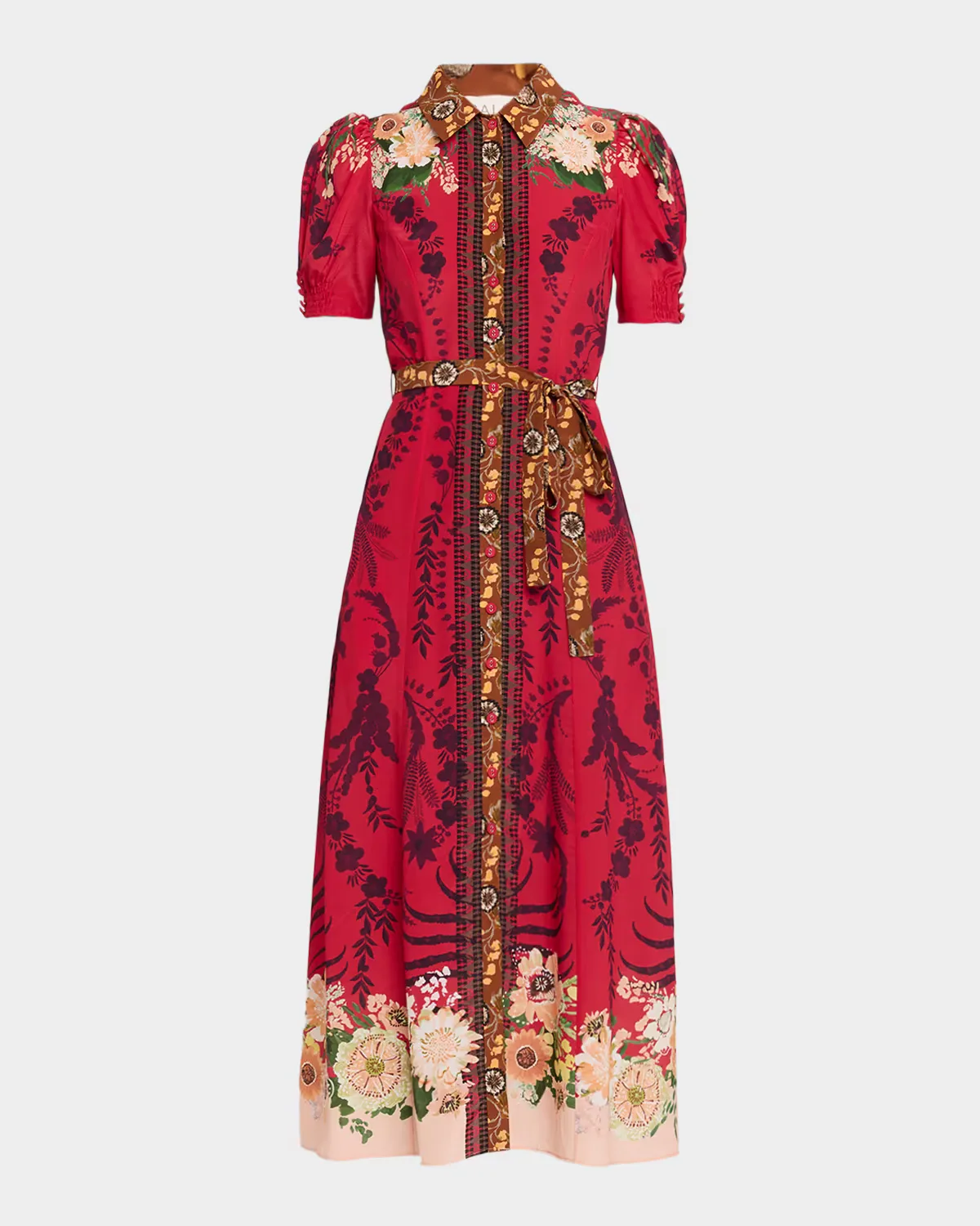 Vanessa Floral Shirtdress by Saloni