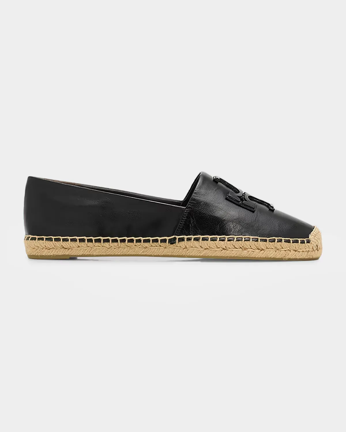 Ines Leather Double T Espadrilles by Tory Burch