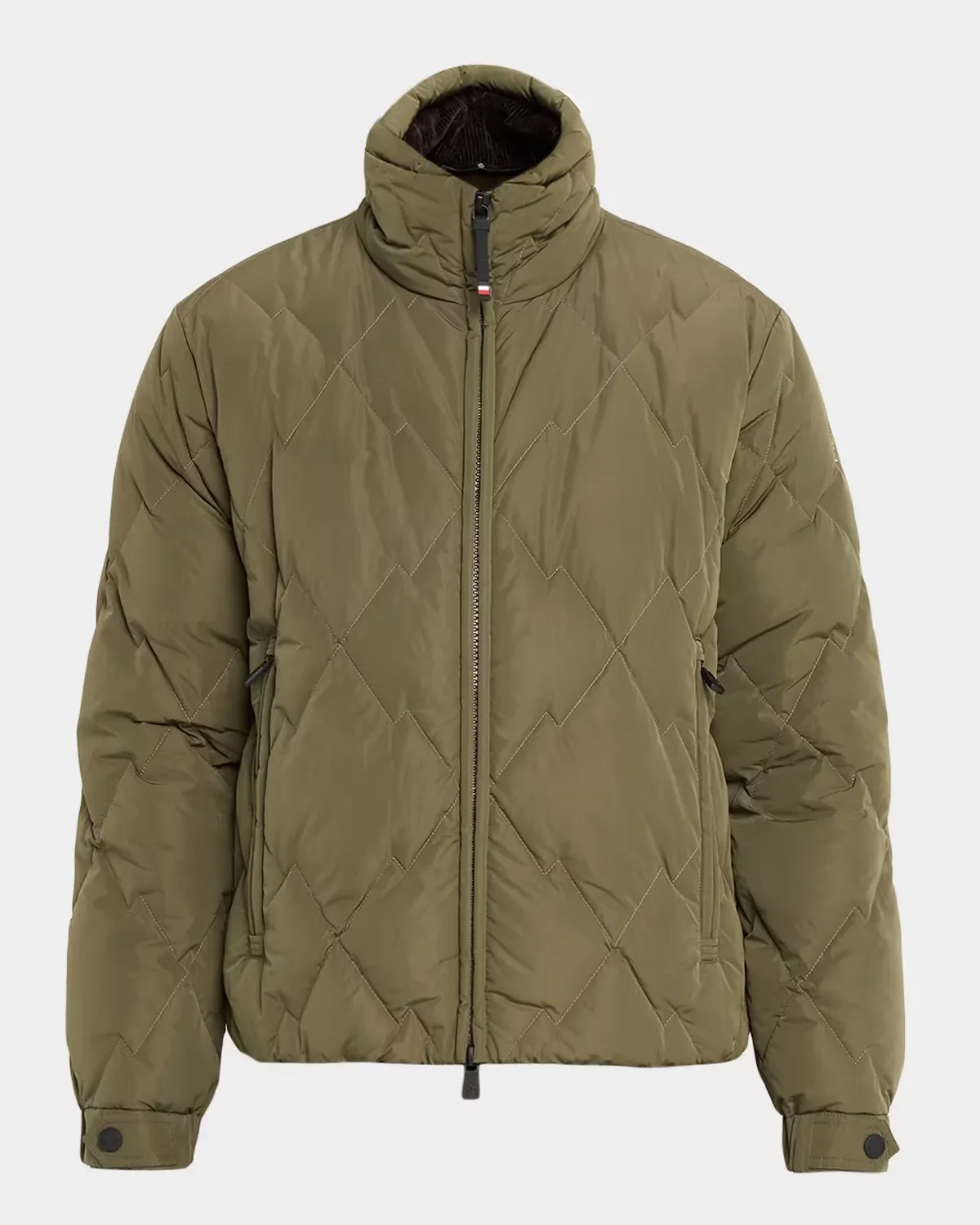 Bramans Quilted Down Bomber Jacket by Moncler