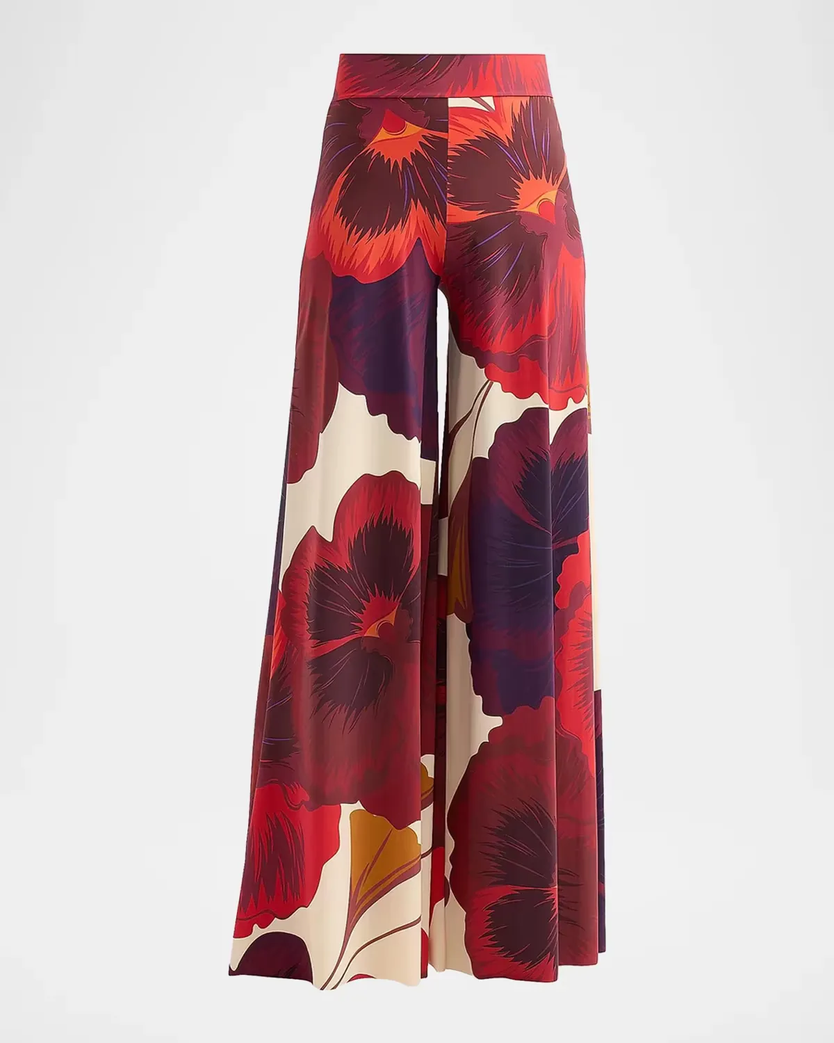 Skyla Floral Wide-Leg Pants by Chiara Boni La Petite Robe
