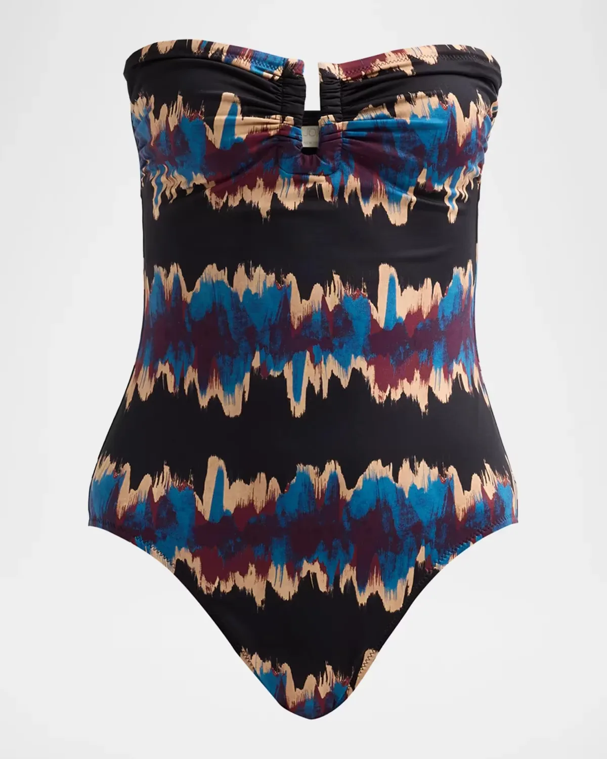 Monterey Printed Strapless One-Piece Swimsuit