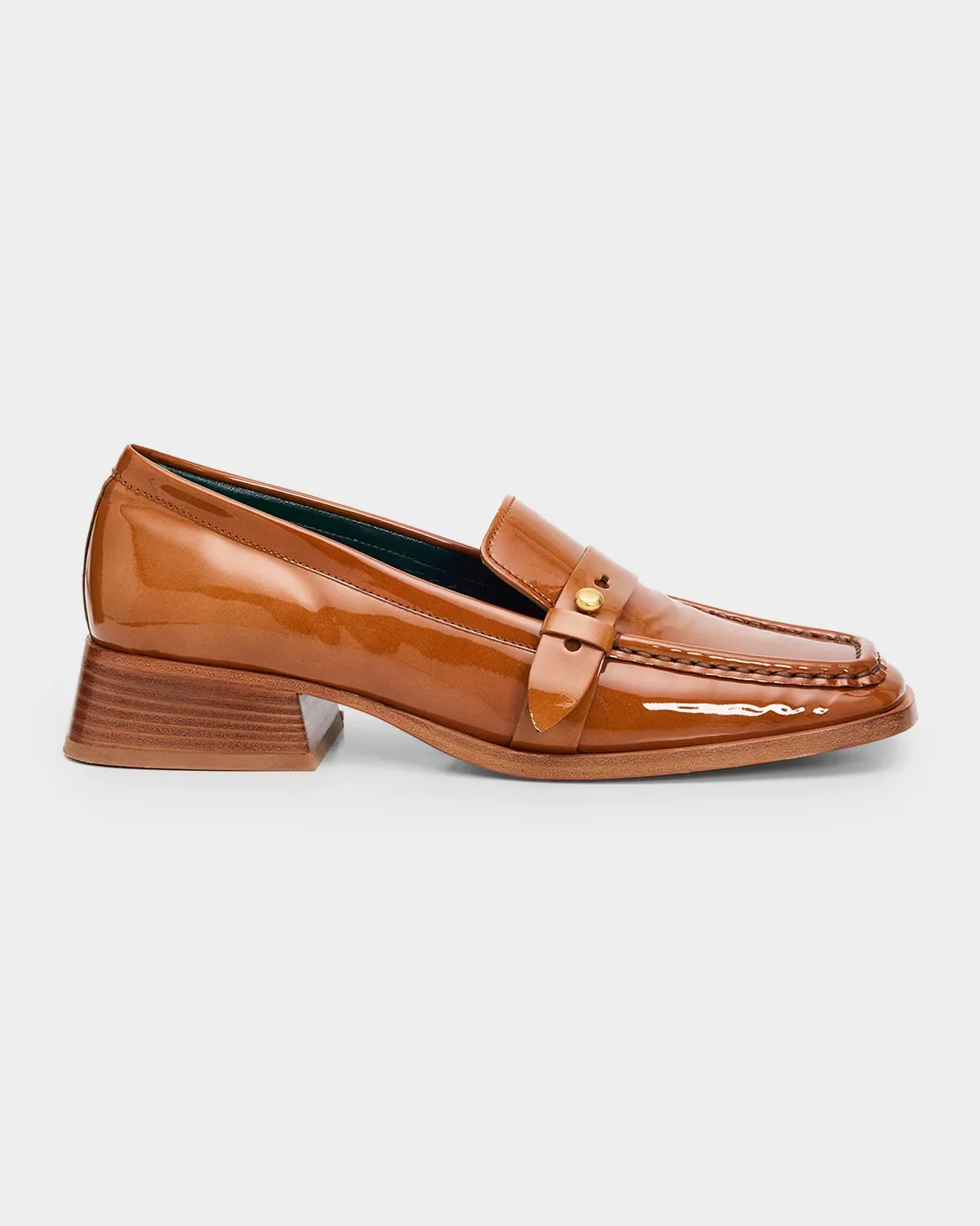 Astor 30MM Patent Leather Loafers by Zimmermann