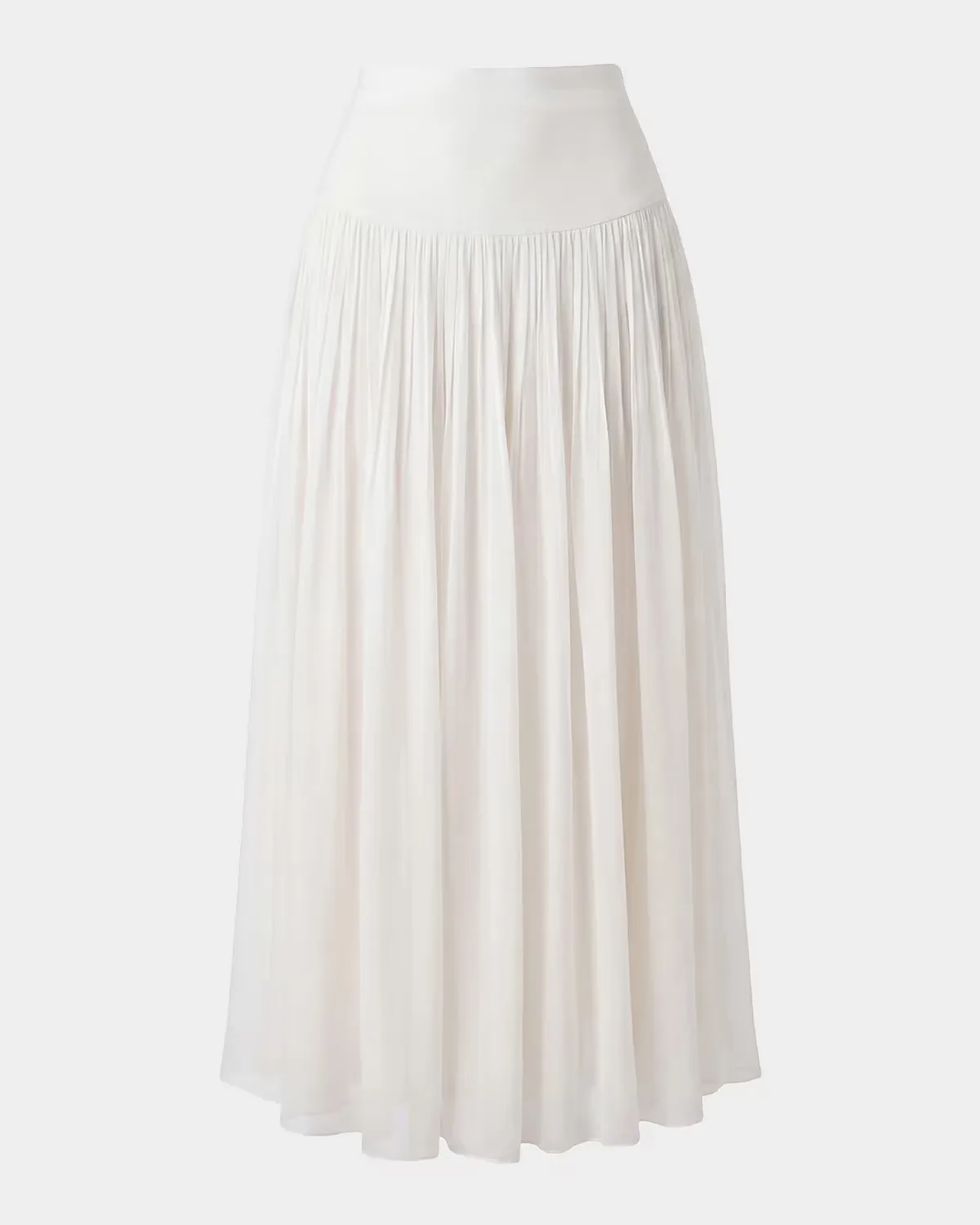 Tani Ruched A-Line Maxi Skirt by NICHOLAS