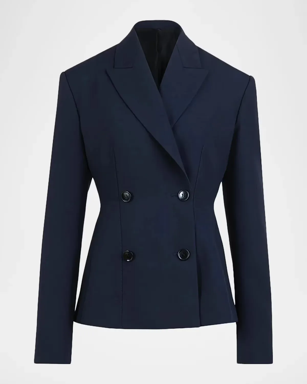 Double-Breasted Slim Tailored Jacket by ALAA