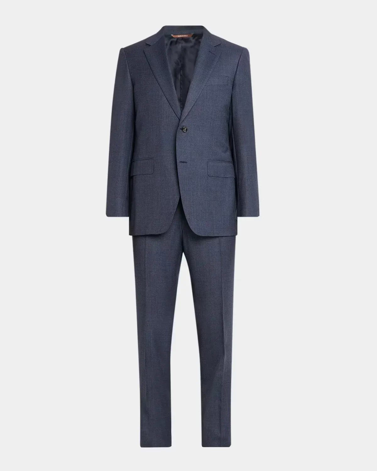 Impeccabile Wool Micro-Neat Two-Piece Suit by Canali