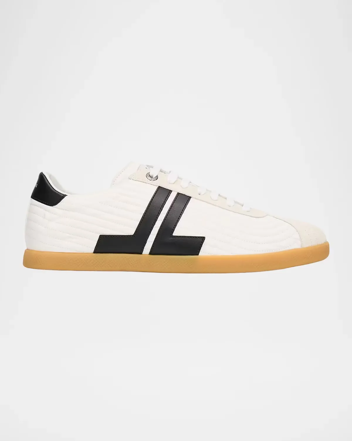 Nylon and Suede Low-Top Sneakers by Lanvin